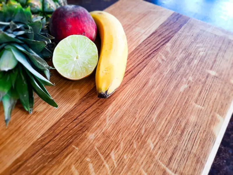 European oak chopping board, photo 5 of 10, as taken
