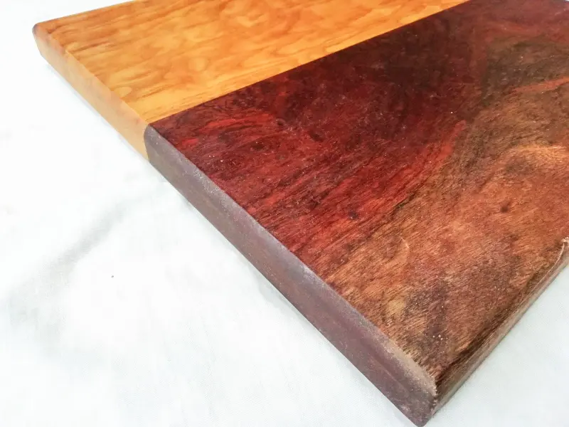 Ash and sapele heartwood board, photo 6 of 7, as taken