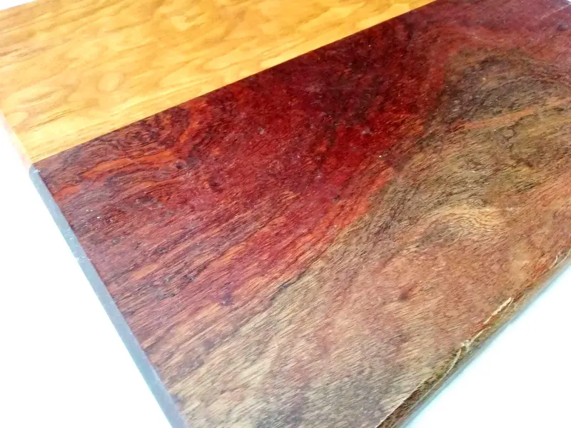 Ash and sapele heartwood board, photo 7 of 7, as taken