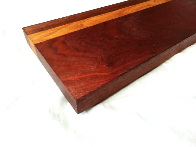 Oak, walnut and sapele cheese board, photo 7 of 8, as taken