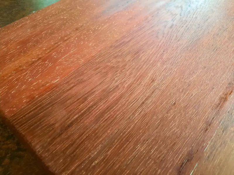 Ekki butcher's block, photo 5 of 6, as taken