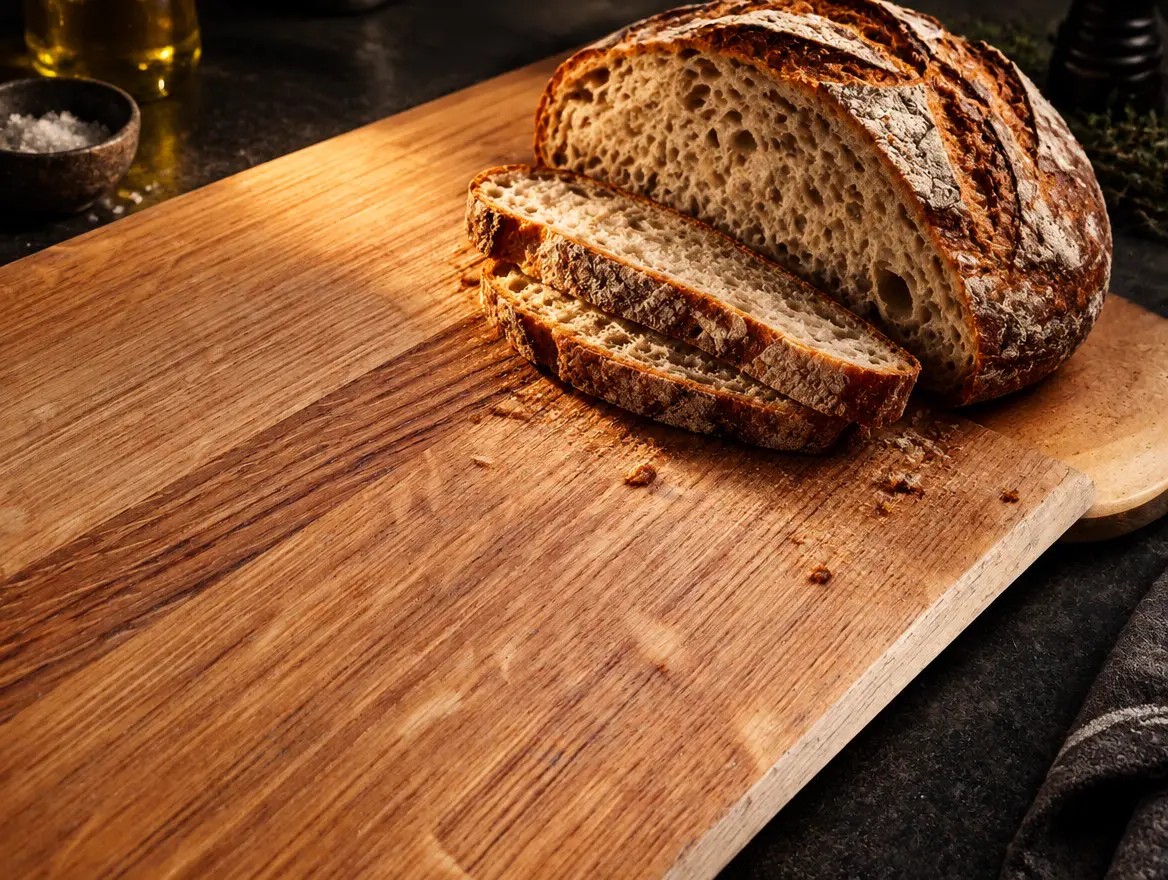 European oak chopping board: European oak